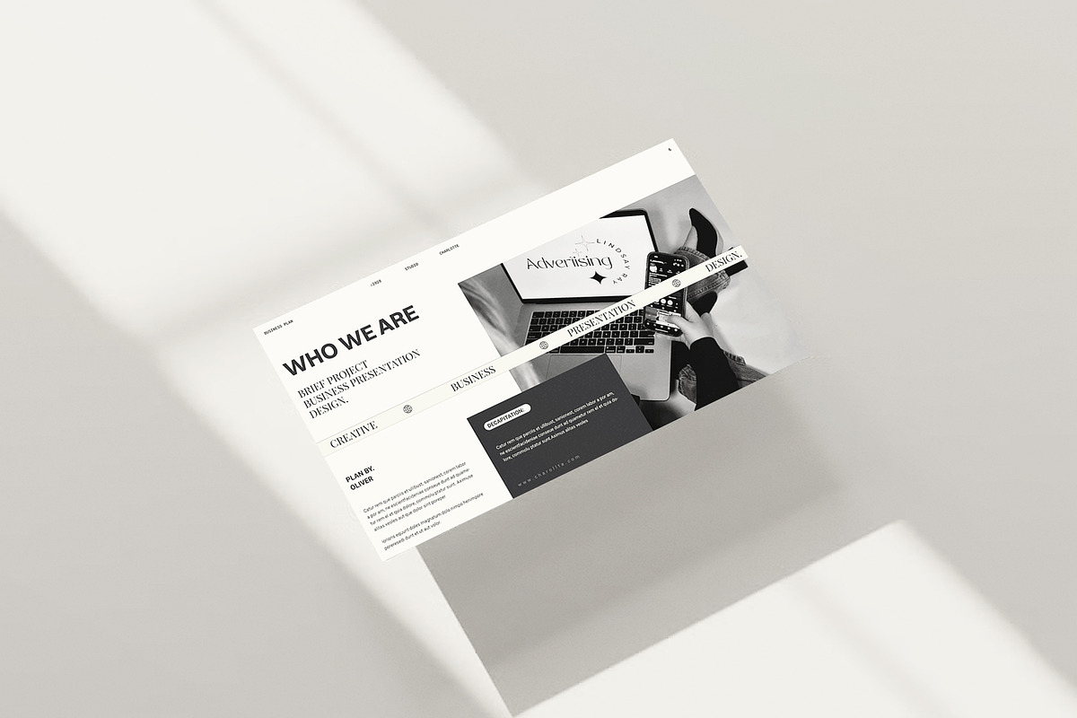 Business Plan Presentation Template, a Presentation Template by Studio Monova (Photo 7 of 13)