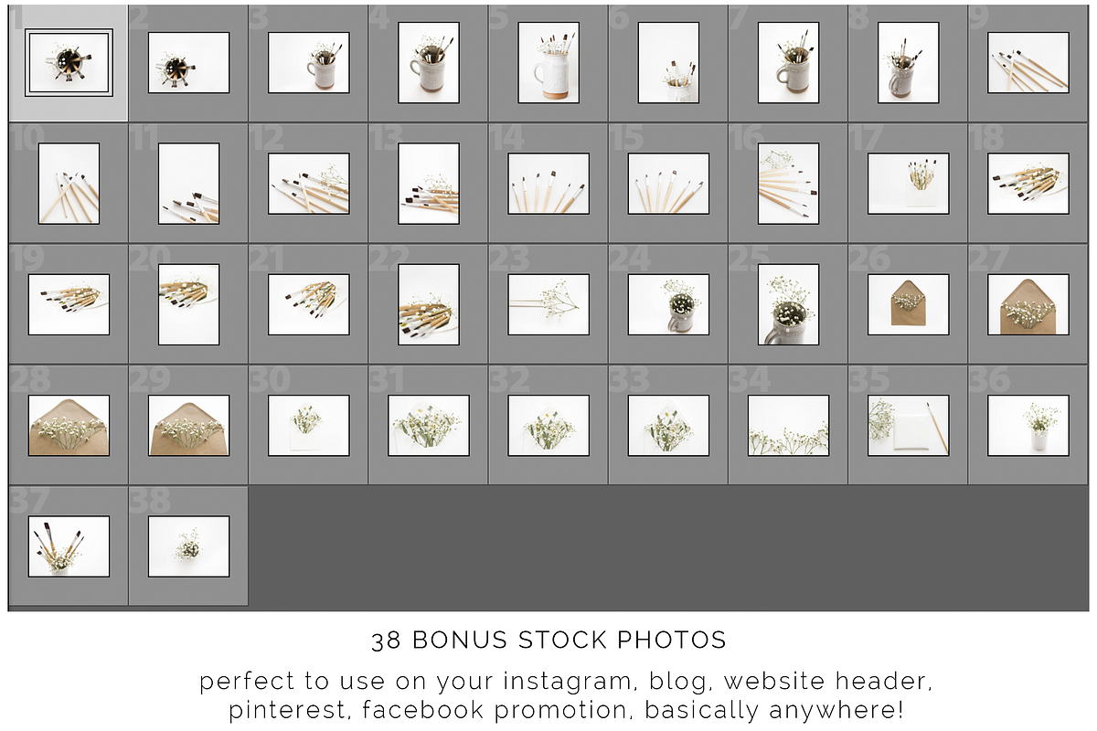 The Artistic Spring Bundle, a Print Template by Imperium Nordique (Photo 6 of 6)
