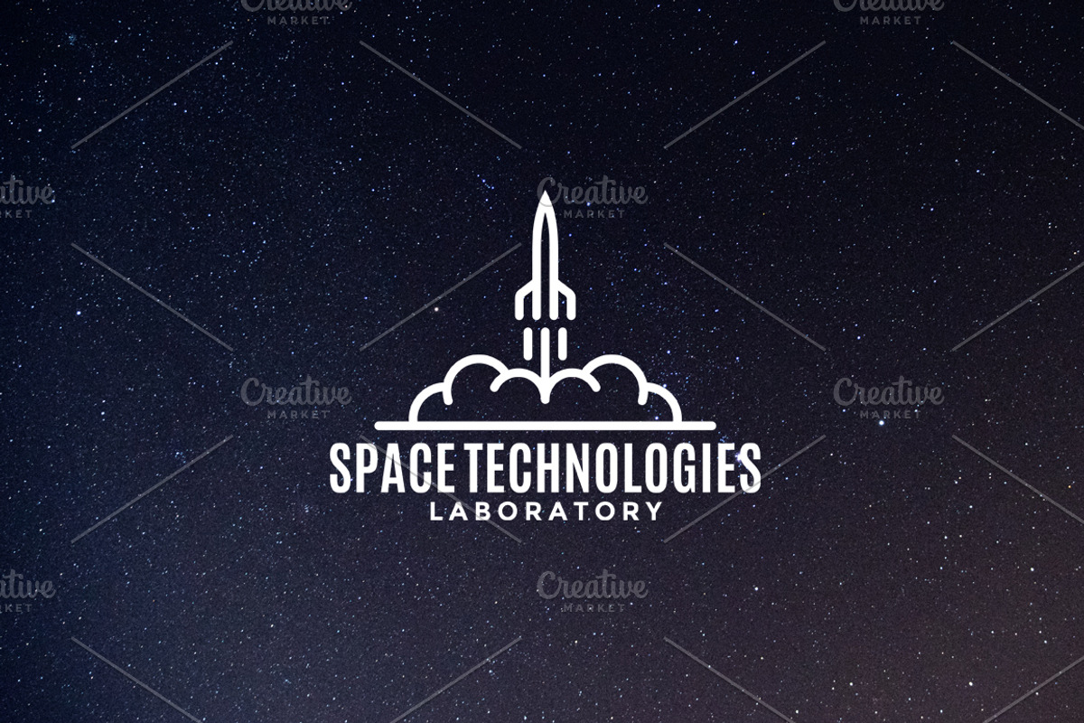 Space Technologies Logo Template, a Branding & Logo Template by pne-design