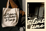 Mate Night Font Duo, a Script Font by Letterhend Studio (Thumbnail 7 of 9)