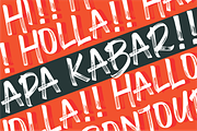 Slouchy Brush Fonts, a Script Font by 50Fox (Thumbnail 15 of 17)