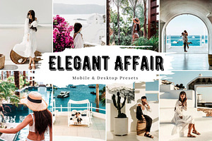10 Elegant Affair Lightroom Presets, a Preset Add-On by LucaTheme