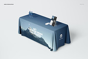 6ft Polyester Tablecloth Mockup Set, a Household Mockup by creatsy5 (Thumbnail 5 of 10)