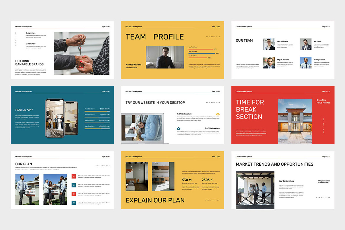 Otia : Real Estate Google Slides, a Presentation Template by Punkl Camp (Photo 3 of 9)