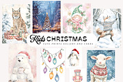 Cute Kids Christmas Prints, a Graphic by SunnyAfternoons (Thumbnail 8 of 10)