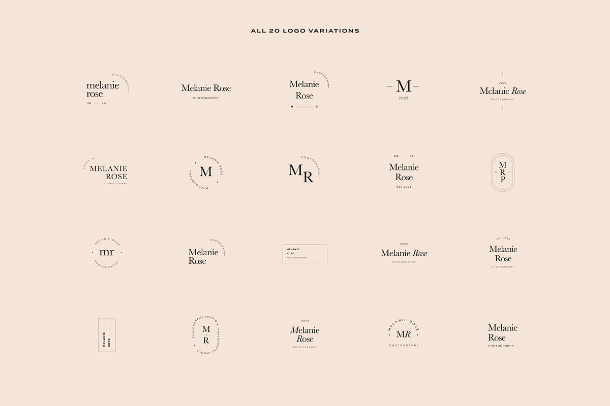 Photographers Logo Kit, a Branding & Logo Template by Squarebase Templates (Photo 6 of 6)
