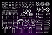 Fantasy Gothic Elements Set, an Illustration by Olga Ryzychenko (Thumbnail 2 of 10)