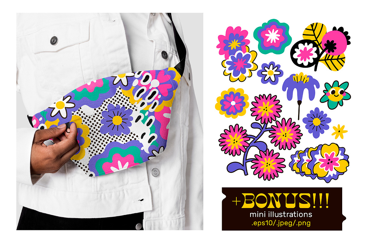 OPTIMISM | patterns pack, a Pattern Graphic by Nastya Tkachova (Photo 6 of 6)