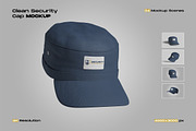 Security Cap Mockup for Branding, a Hat Mockup by My Code Std (Thumbnail 1 of 5)