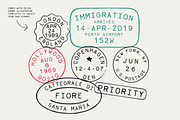 Loma - A Vintage-Style Stamp Font, a Font by Loren Klein (Thumbnail 2 of 12)