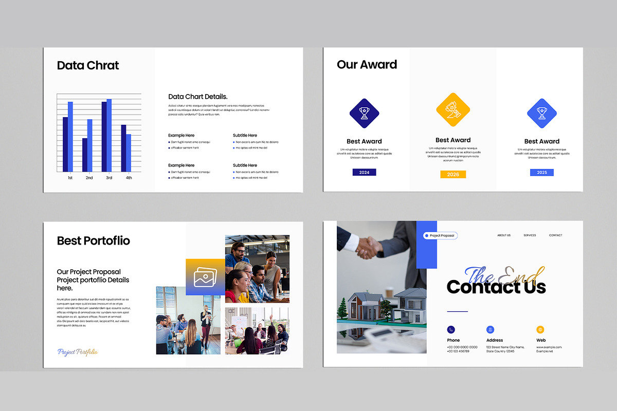 Project Proposal Presentation Design, a Presentation Template by MightyDesign (Photo 3 of 8)