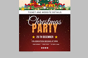 Christmas Flyer Layout, a Flyer Template by MightyDesign (Thumbnail 3 of 8)