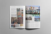 Travel Magazine Layout, a Magazine Template by Swayang (Thumbnail 7 of 23)