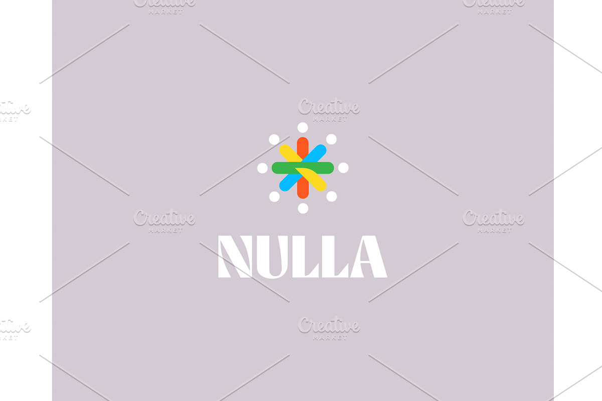 Abstract bright logo. Creative, an Illustration by Bureau