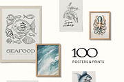 100 | Sea World Poster Builder, an Object Graphic by KetteCreate (Thumbnail 5 of 20)
