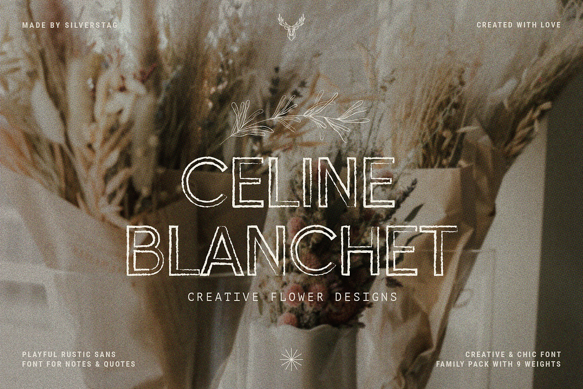 Rustic Summer Paradise Font Family, a Sans Serif Font by SilverStag Type Foundry (Photo 2 of 9)