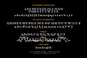 Billy Magie - Stylish Stencil Serif, a Serif Font by Sarid Ezra (Thumbnail 9 of 9)