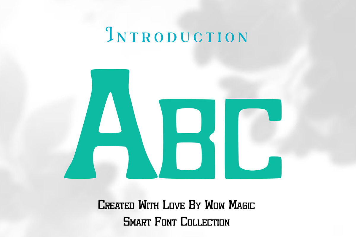 Tension Curve, a Serif Font by Wow Magic (Photo 2 of 3)