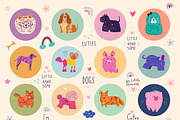 Hand drawn Dogs collection, an Animal Illustration by MoleskoStudio (Thumbnail 26 of 26)