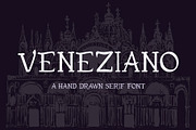 Veneziano, a Serif Font by Everilda (Thumbnail 1 of 7)