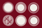 Lace Doilies Collection 20 PNG Files, an Object Illustration by Veronika Gotovceva (Thumbnail 6 of 7)