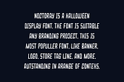 Noctoray - Halloween Font, a Blackletter Font by QR Design Studio (Thumbnail 4 of 6)