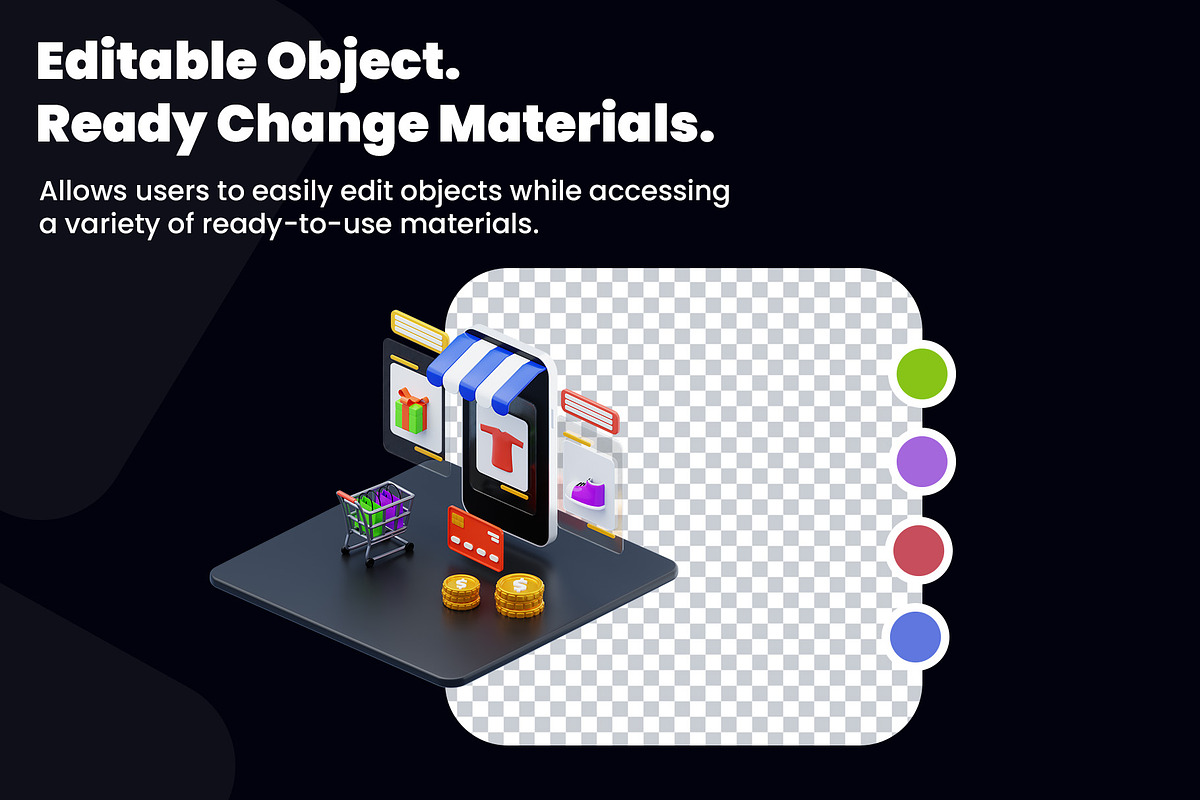 3D isometric online shop, a 3D by novia99design (Photo 2 of 6)