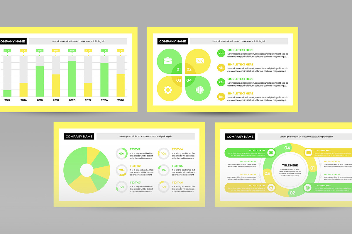 Business Plan PowerPoint Template, a Presentation Template by CreativeUP (Photo 4 of 6)