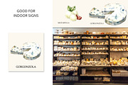 Gorgonzola & Mozarella cheese, a Food Illustration by wedraw (Thumbnail 4 of 6)