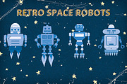 Space Aliens and Robots, an Illustration by lingard design (Thumbnail 7 of 7)