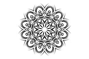 Black White Mandala Illustration Set, a Decorative Illustration by NJ Himel (Thumbnail 15 of 101)