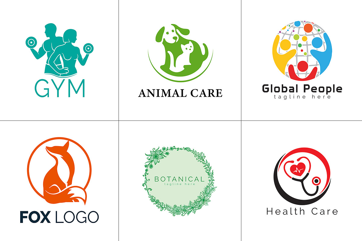 800+ Professional Logos Bundle, a Branding & Logo Template by Design Forest (Photo 45 of 48)