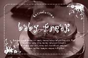 baby freak, a Script Font by Gblack Id (Thumbnail 1 of 6)