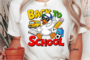 Back to School Png School Goose Png, an Illustration by CreationArt (Thumbnail 2 of 5)