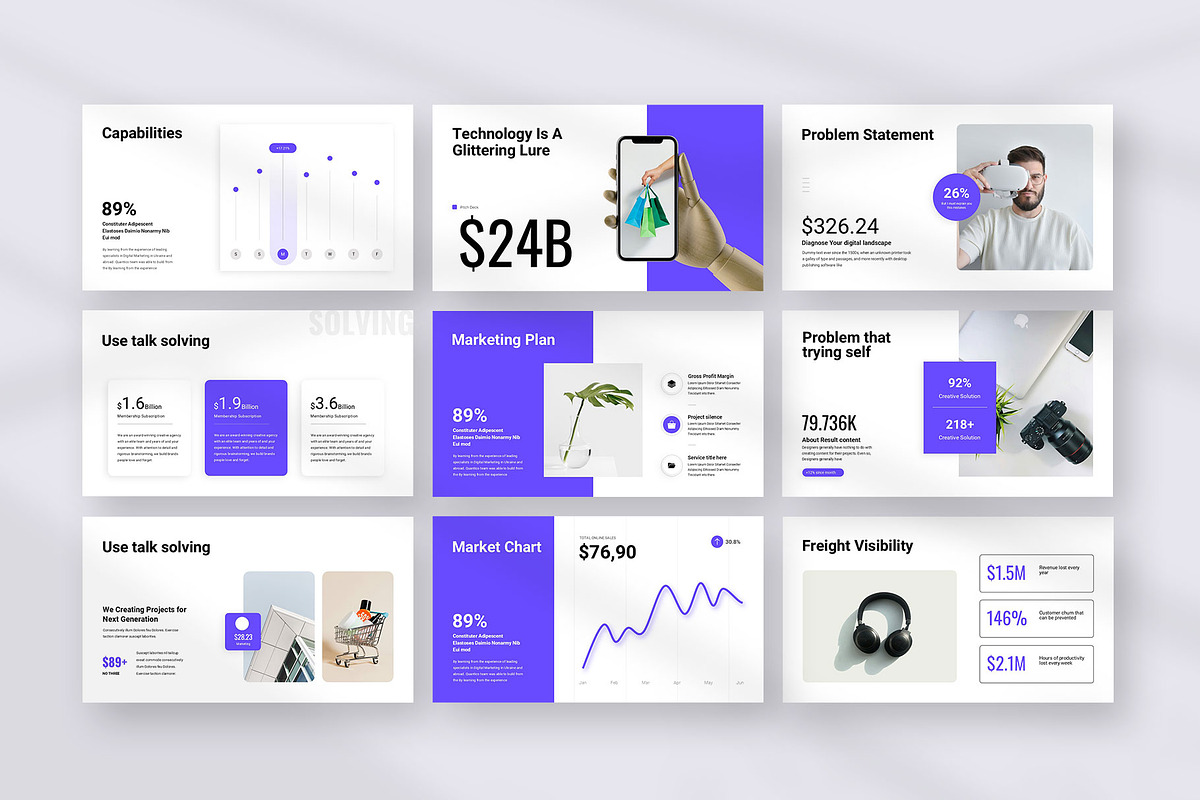 Creative Agency Pitch Deck, a Presentation Template by KreateTribe