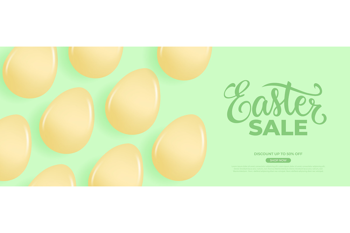 Easter Sale, a Graphic by Finevector