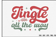 Retro Christmas SVG Bundle, an Object Graphic by BeeCraftR (Thumbnail 12 of 17)