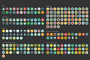 2500 Flat Icons Ai | PSD | SVG |PNG, an Icon by Vectopus.com (Thumbnail 3 of 5)