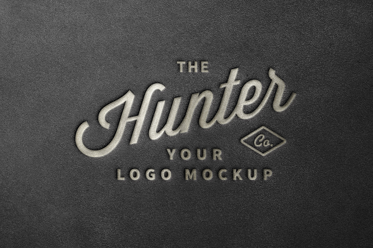 Leather Print Logo Mockup, a Product Mockup by Design Squad (Photo 1 of 4)