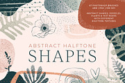 Abstract Halftone Textured Shapes, an Object Graphic by Ramona Schratt (Thumbnail 1 of 11)