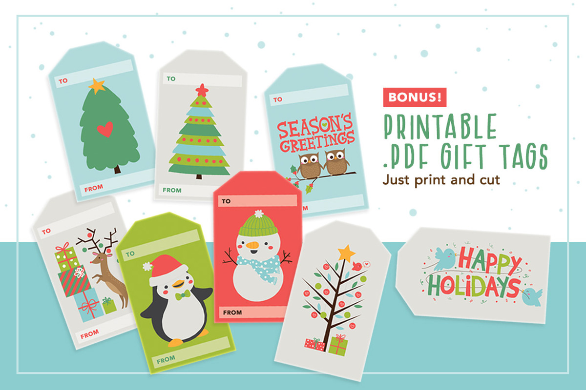 Christmas Critters Illustration Pack, an Animal Illustration by Quirky Queen Media (Photo 9 of 9)