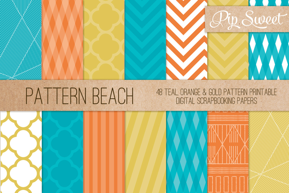 Beach Colour 48 Pattern Set