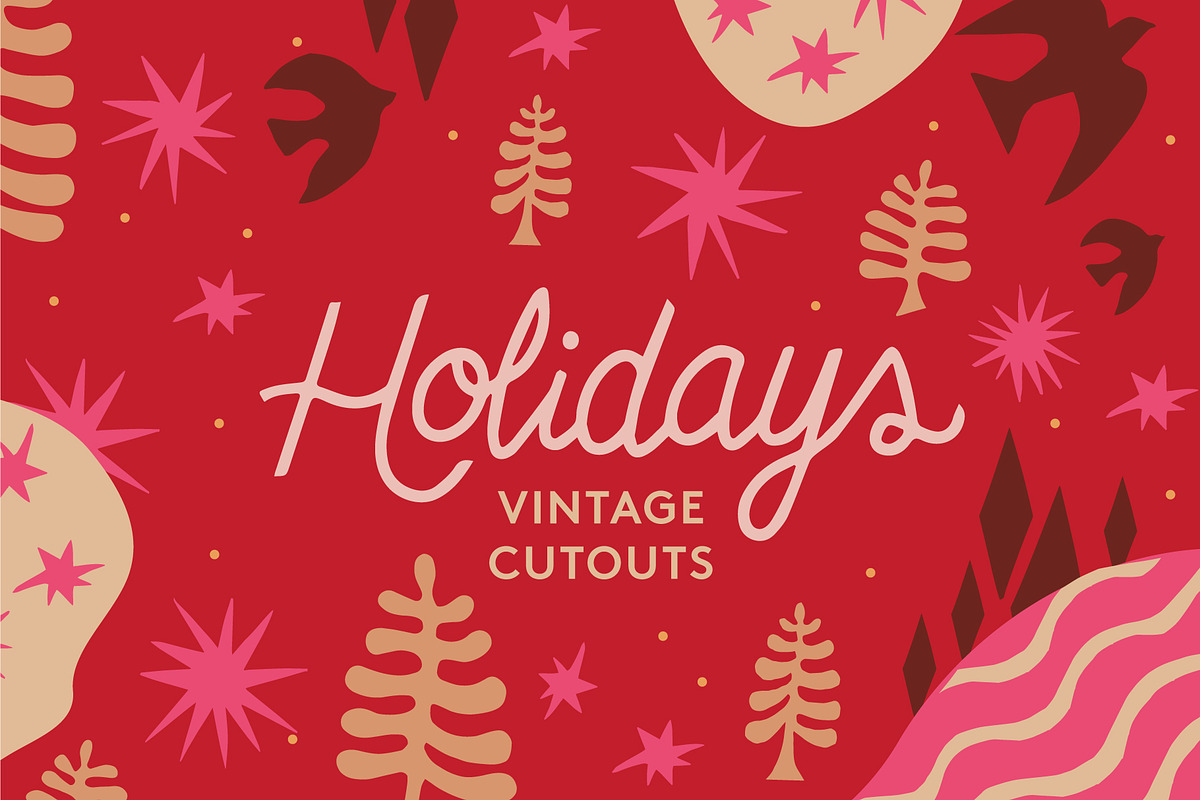 Christmas Vintage Cutouts, an Illustration by Annie Sauvage (Photo 1 of 6)