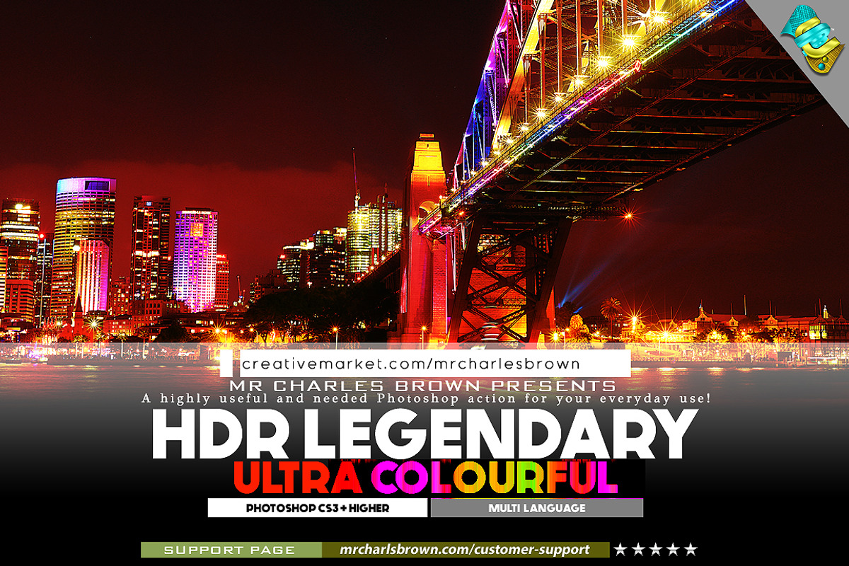 HDR Legendary Ultra Colourful preview 2
