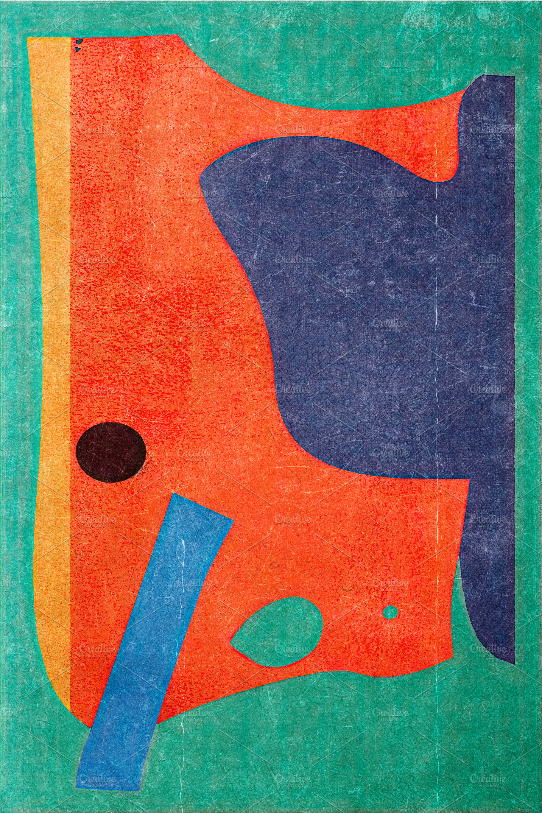 Avant-Garde Paintings Texture, an Abstract Photo by bbymedia.store