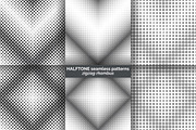 Halftone seamless patterns, a Pattern Graphic by pattern shop (Thumbnail 1 of 7)