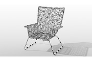 Hogsten Armchair, a Furniture 3D Model by 3DCargo (Thumbnail 13 of 13)