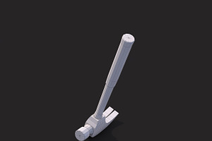 Low Poly Hammer V.1