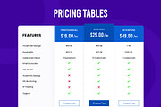 Pricing Tables, a Templates & Theme by Youme Techworld (Thumbnail 1 of 5)