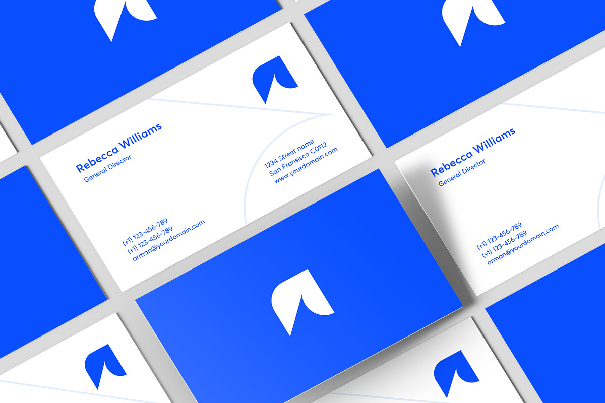 Realistic Business Card Mock-up, a Print Template by Propex (Photo 8 of 10)
